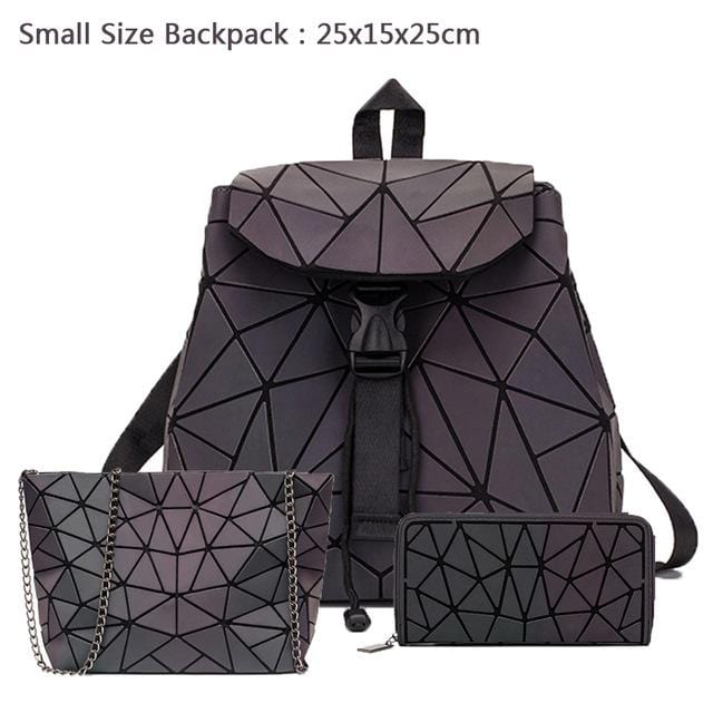 DIOMO petit sac à dos femmes holographique Sequin femme sacs à dos pour adolescentes sac à dos sac à cordon concepteur Style coréen