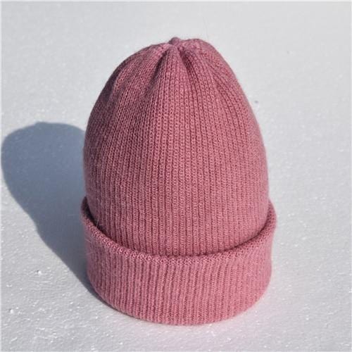 2017 nouveau chapeau d'hiver pour femmes lapin cachemire tricoté bonnets épais chaud Vogue dames laine Angora chapeau femme bonnet chapeaux