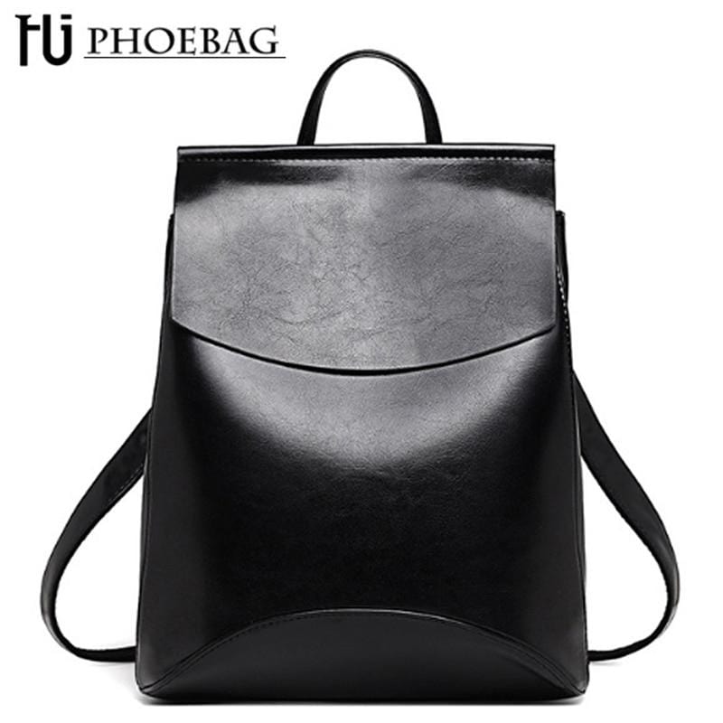 HJPHOEBAG nouveau haute qualité femmes sacs à dos mode adolescent filles sac d'école PU Mochila fermeture éclair étudiants épaule sac HJ-811