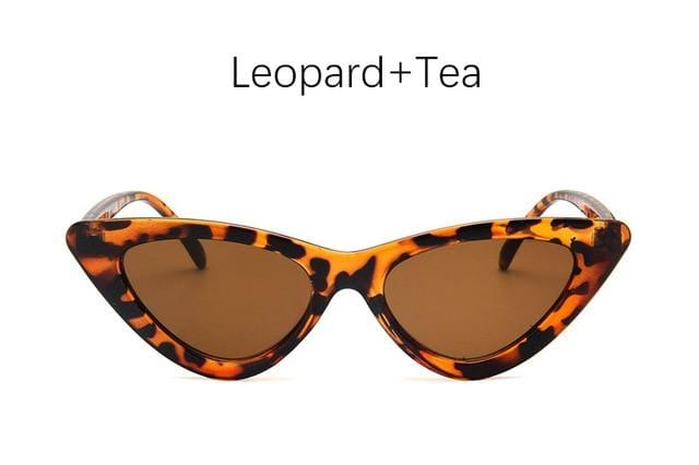 Oeil de chat ombre pour femmes mode lunettes de soleil marque femme vintage rétro triangulaire cateye lunettes oculos feminino lunettes de soleil Sexy