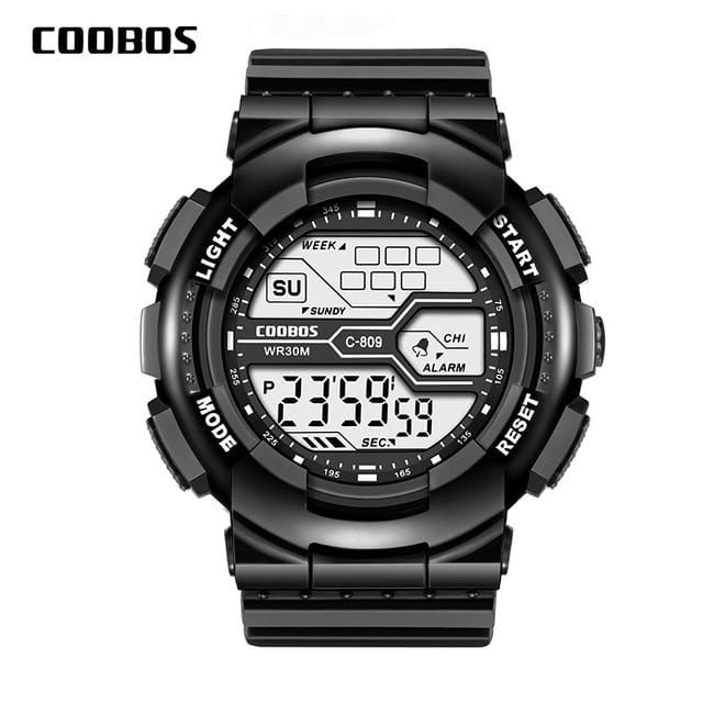 Tendance hommes sport montre numérique militaire étanche hommes montres LED lumineux montre-bracelet mâle décontracté caoutchouc horloge reloj hombre