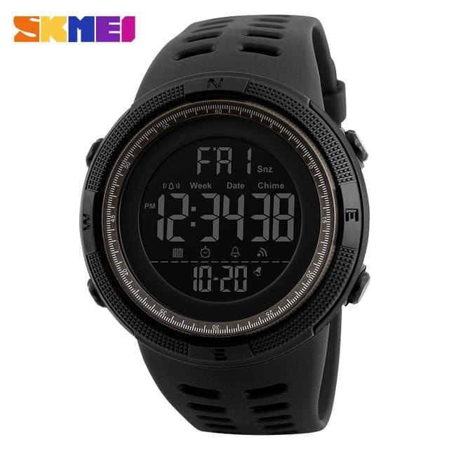 Relojes SKMEI impermeables para hombre, nueva moda, reloj deportivo de exterior Digital LED informal para hombre, relojes de pulsera multifunción para estudiantes