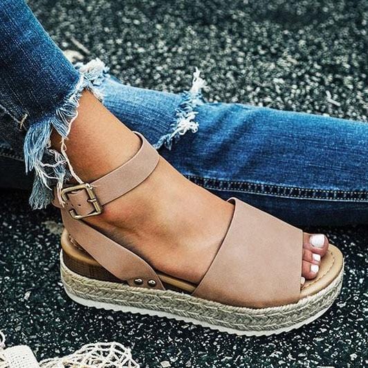 Women Sandals Plus Size Wedges Shoes For Women High Heels Sandals Summer Shoes 2019 Flip Flop Chaussures Femme Platform Sandals-Women Shoes-Ultrabasic