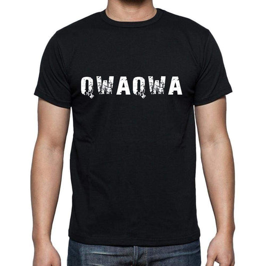 Qwaqwa Mens Short Sleeve Round Neck T-Shirt 00004 - Casual