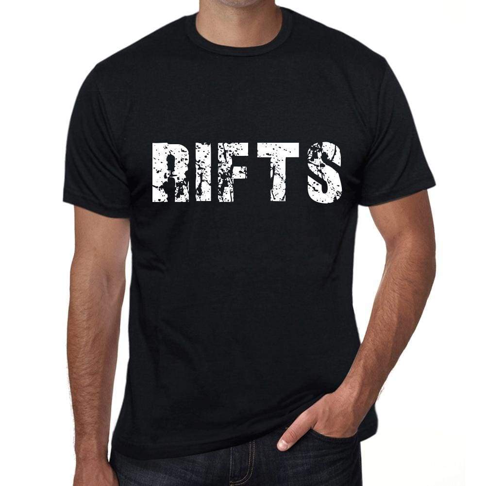 Rifts Mens Retro T Shirt Black Birthday Gift 00553 - Black / Xs - Casual