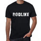 Rodlike Mens T Shirt Black Birthday Gift 00555 - Black / Xs - Casual