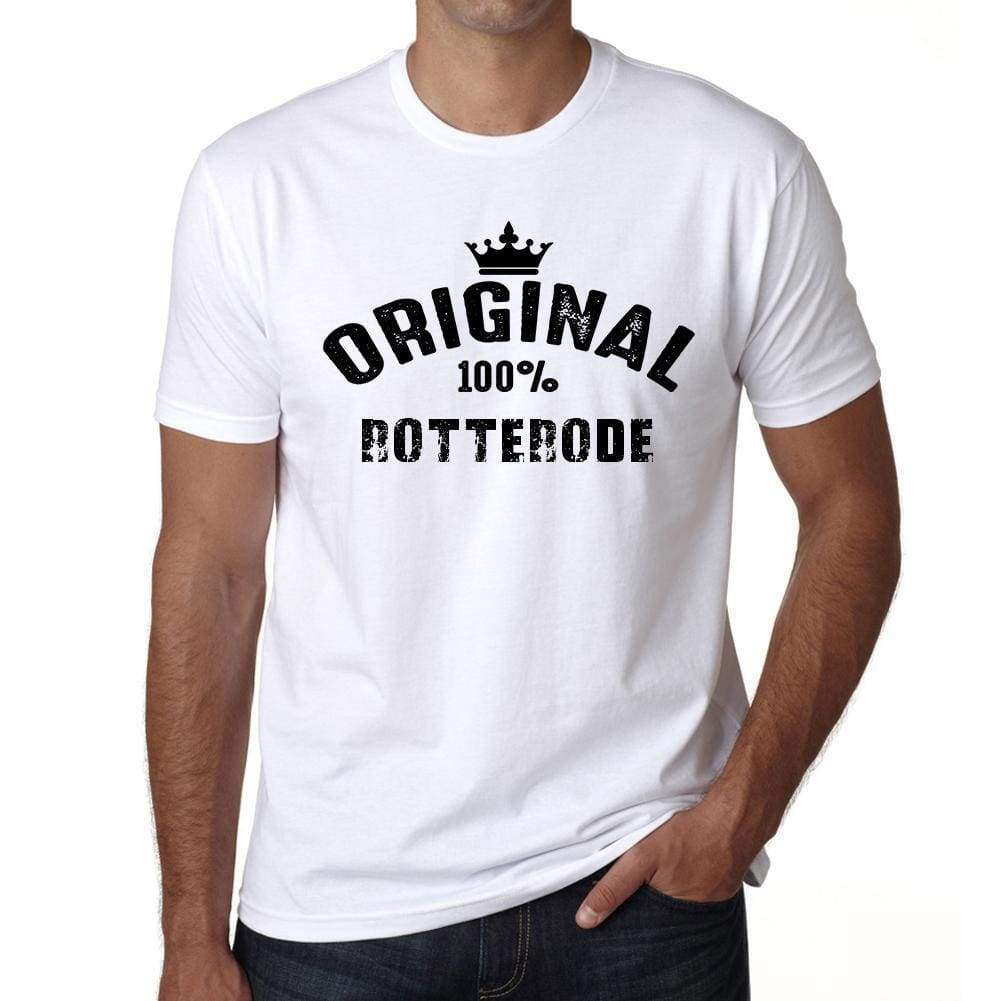 Rotterode 100% German City White Mens Short Sleeve Round Neck T-Shirt 00001 - Casual