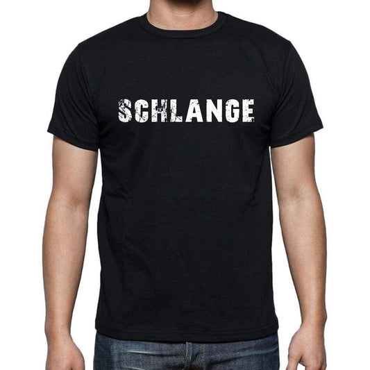 Schlange Mens Short Sleeve Round Neck T-Shirt - Casual