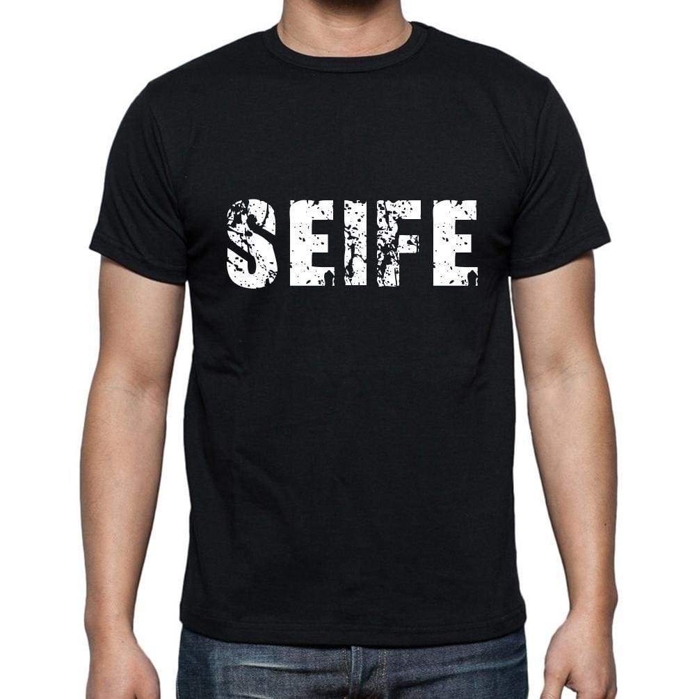 Seife Mens Short Sleeve Round Neck T-Shirt - Casual