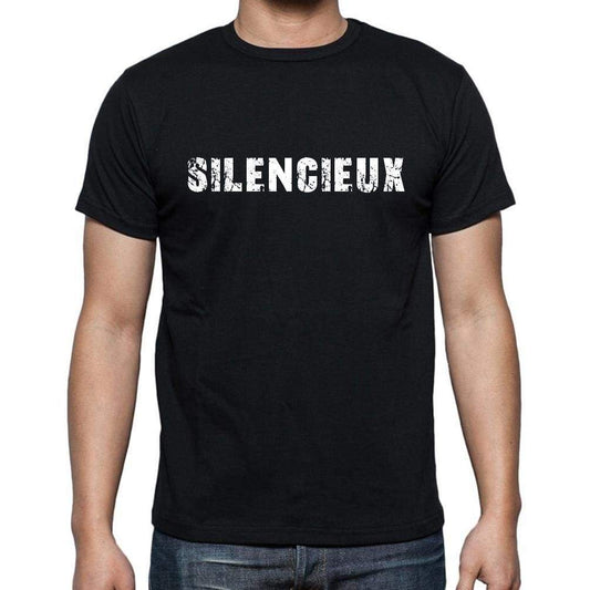 Silencieux French Dictionary Mens Short Sleeve Round Neck T-Shirt 00009 - Casual