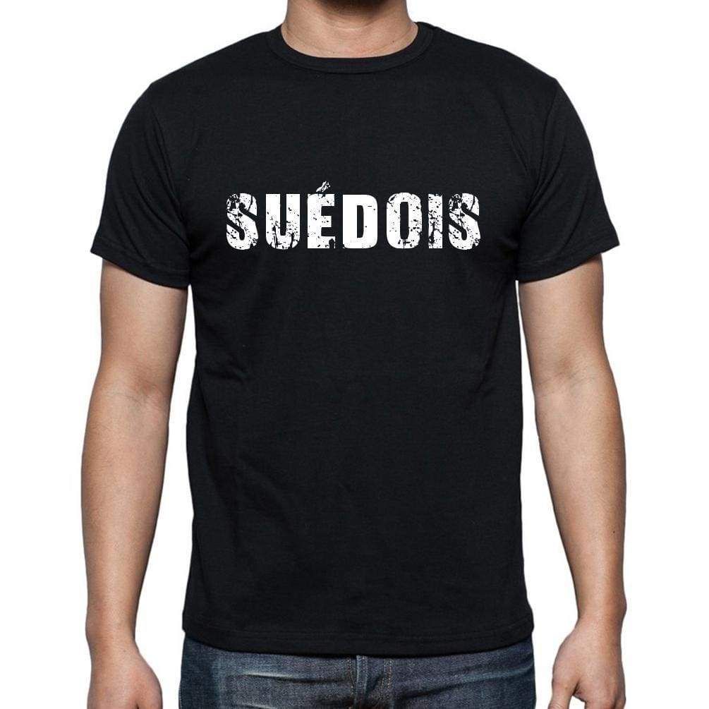 Suédois French Dictionary Mens Short Sleeve Round Neck T-Shirt 00009 - Casual