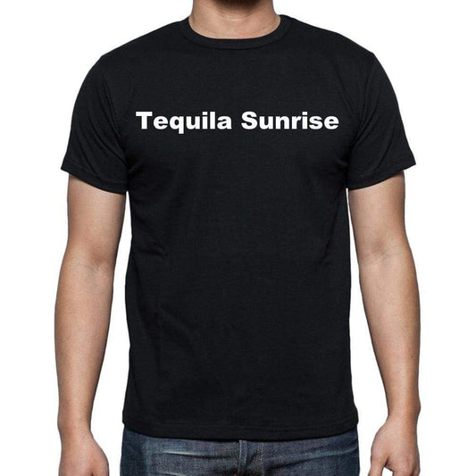 Tequila Sunrise Mens Short Sleeve Round Neck T-Shirt - Casual