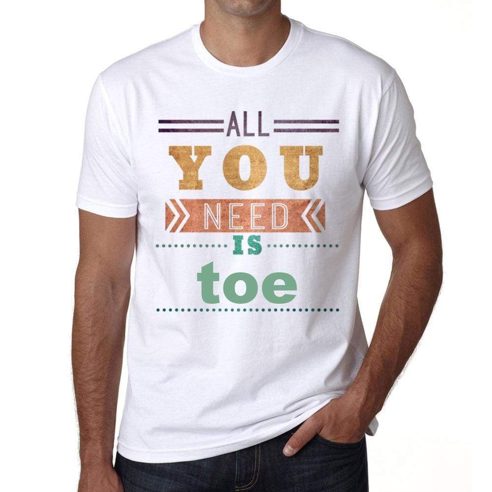 Toe Mens Short Sleeve Round Neck T-Shirt 00025 - Casual