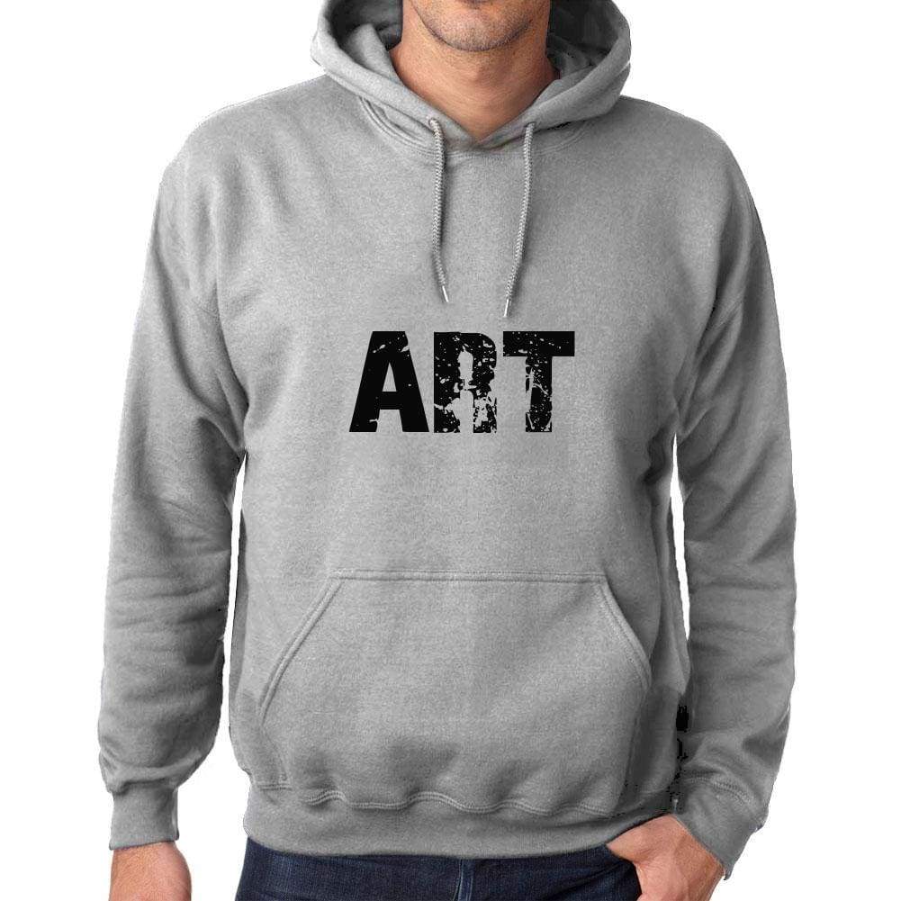 Unisex Printed Graphic Cotton Hoodie Popular Words Art Grey Marl - Grey Marl / Xs / Cotton - Hoodies