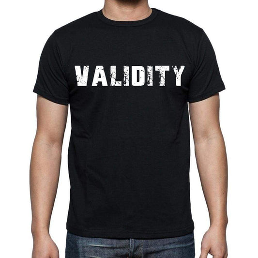 Validity Mens Short Sleeve Round Neck T-Shirt - Casual
