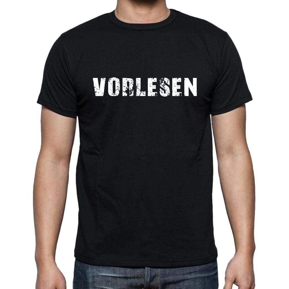 Vorlesen Mens Short Sleeve Round Neck T-Shirt - Casual