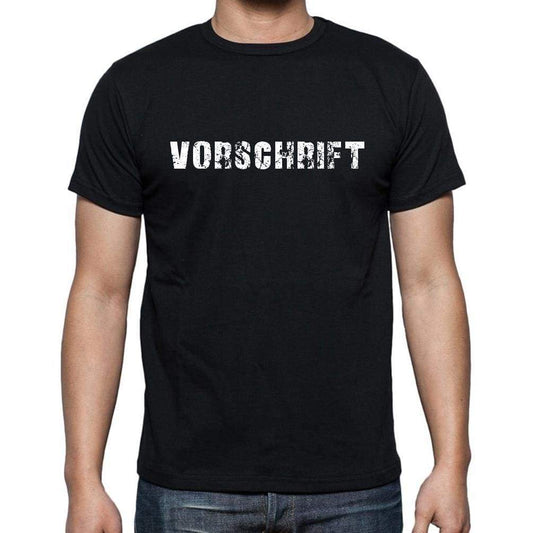 Vorschrift Mens Short Sleeve Round Neck T-Shirt - Casual