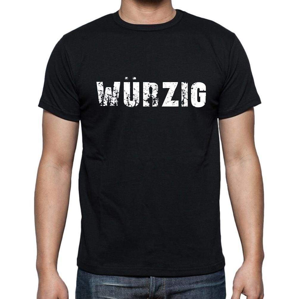 Wrzig Mens Short Sleeve Round Neck T-Shirt - Casual